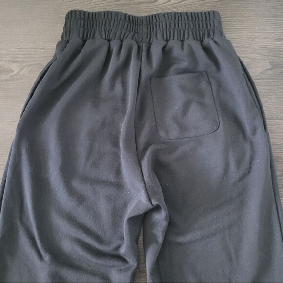 For Love And Lemons Black Jogger Sweatpants Size Small Athleisure Grunge - Picture 4 of 11